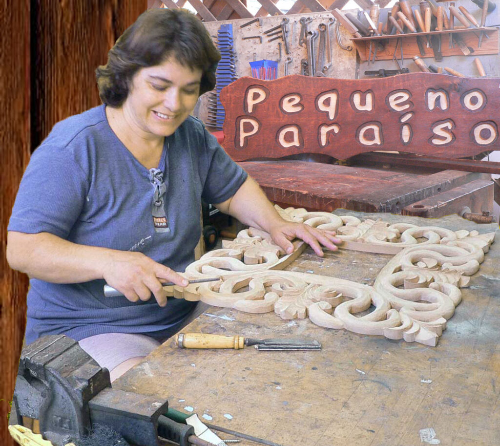 relógio cuco detalhe