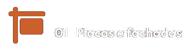Placas e fachadas