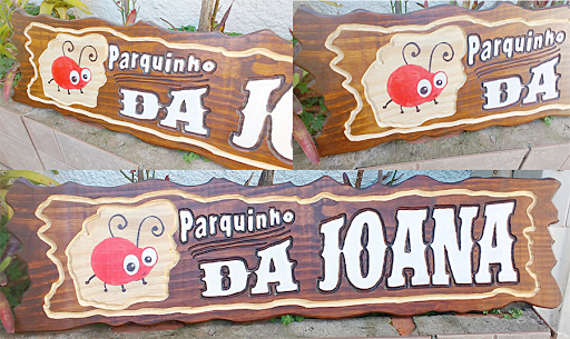 entalhe da placa Bollicho do Gaúcho